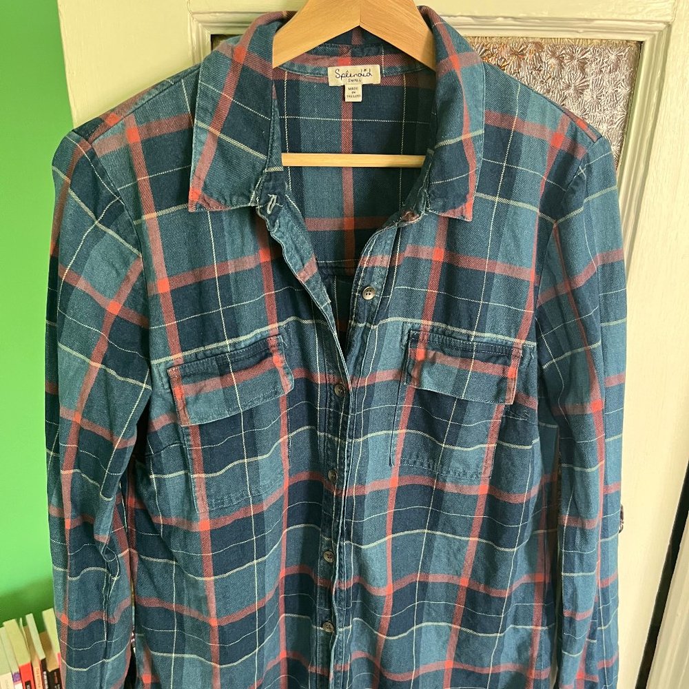 Splendid Plaid Button-Down Shirt - image 5